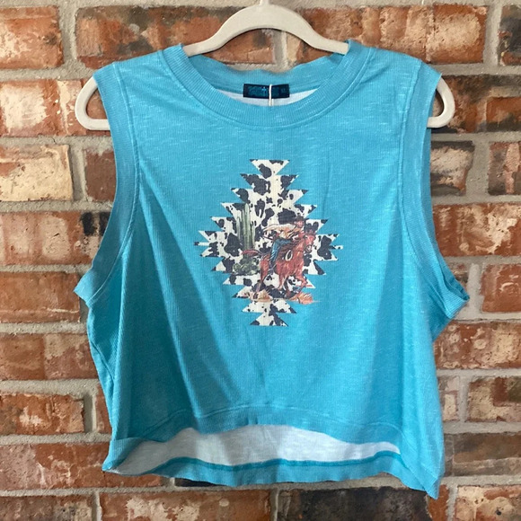 Fashion express western top - Picture 1 of 8